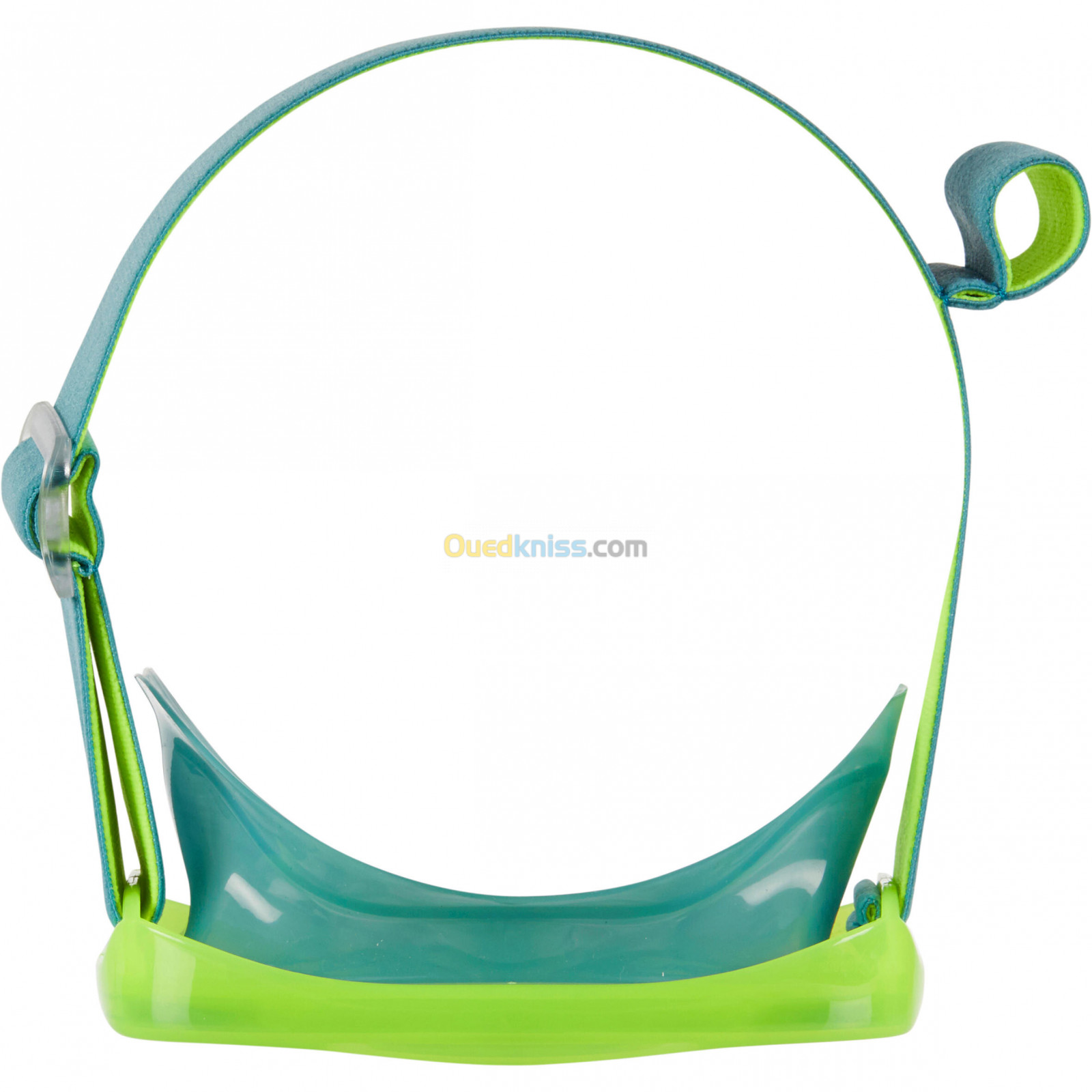 SUBEA Kit plongée Masque et Tuba Snorkeling 100 Valve enfant vert fluo