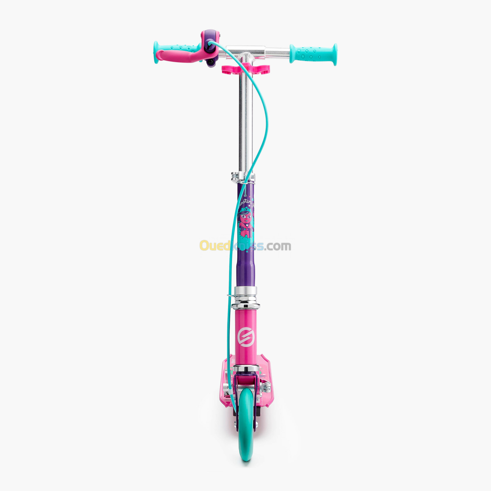 OXELO Trottinette enfant play 5 avec frein - Bleue