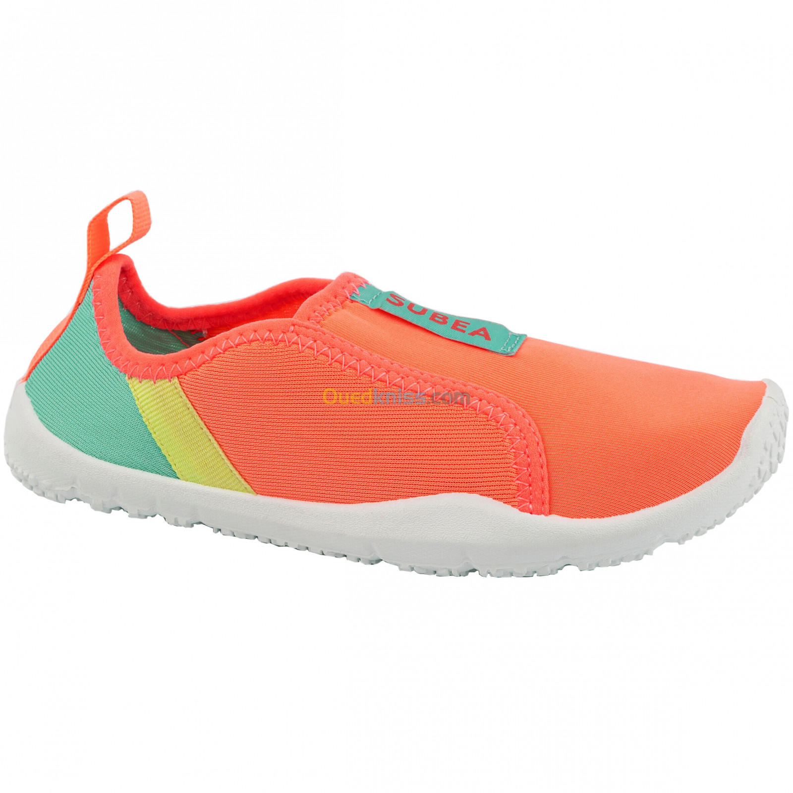 SUBEA Chaussures aquatiques élastiques Enfant - Aquashoes 120 Corail