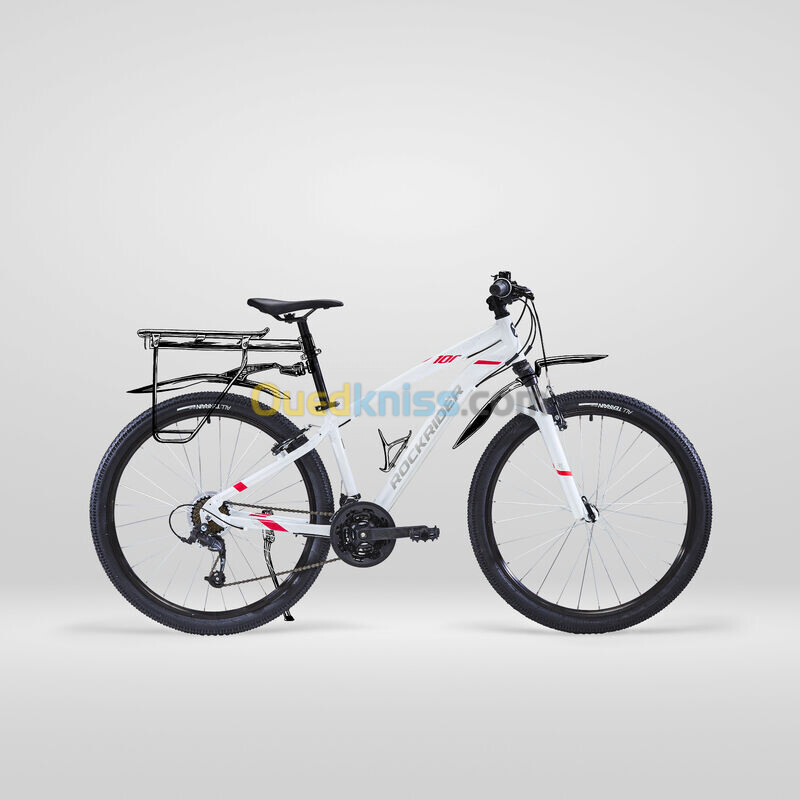 ROCKRIDER VÉLO VTT ST 100 FEMME BLANC ROSE 27,5"