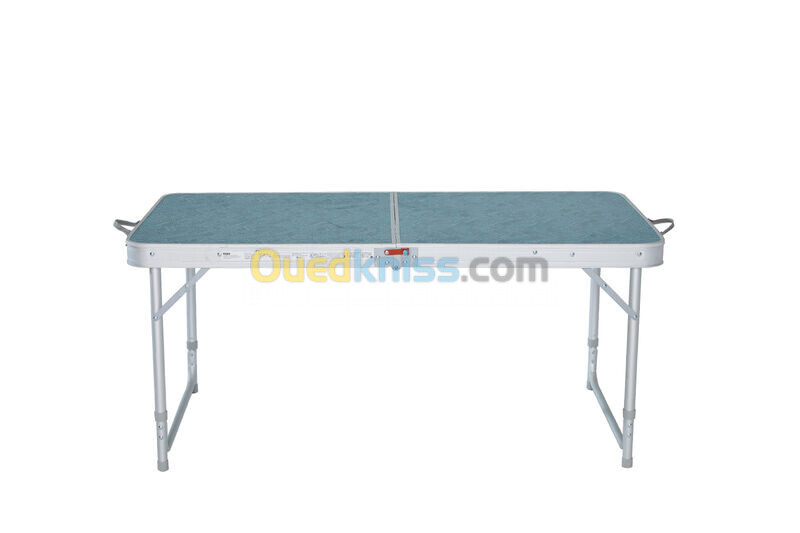 QUECHUA TABLE DE CAMPING PLIANTE - 4 TABOURETS - 4 À 6 PERSONNES - Bleu