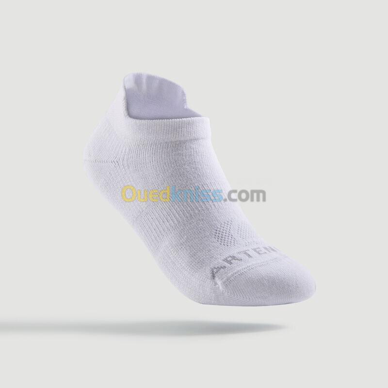 ARTENGO CHAUSSETTES DE SPORT ENFANT BASSES ARTENGO RS 160 BLANC  MARINE LOT DE 3