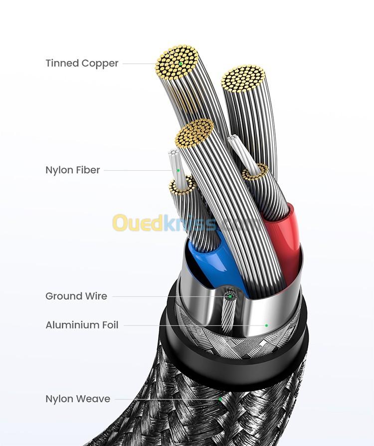 كابل شحن سريع ugreen