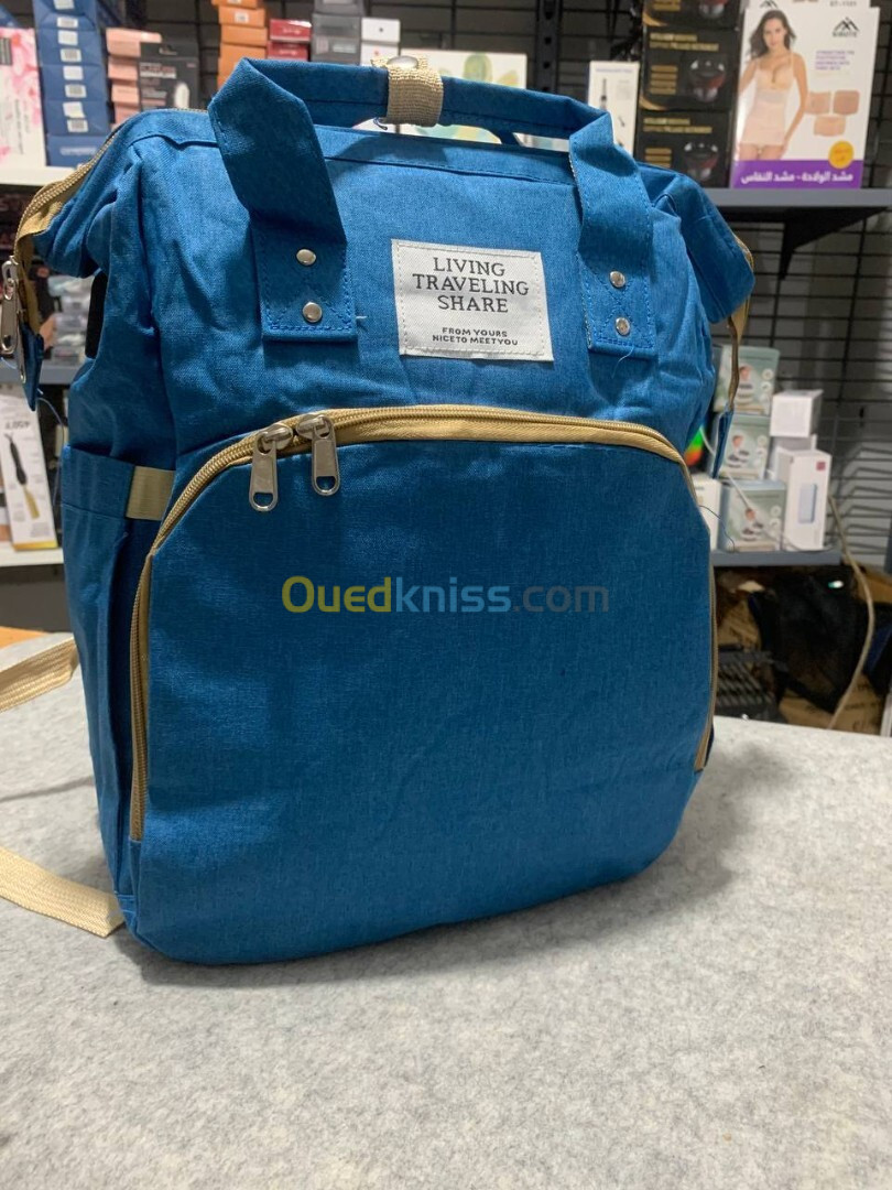 Sac à dos et landau pour bébé pliable 3in1