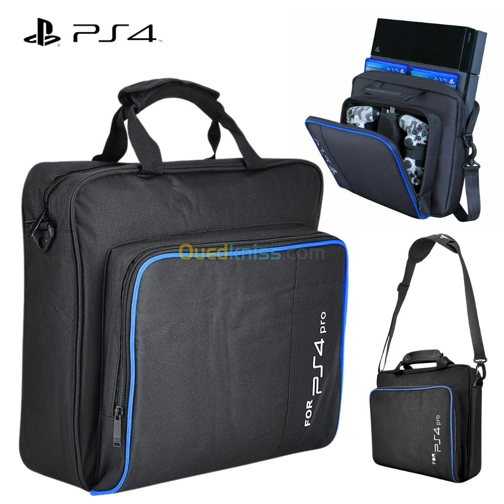 Sac a dos de transport en toile pour console PlayStation 4 , Slim, Pro