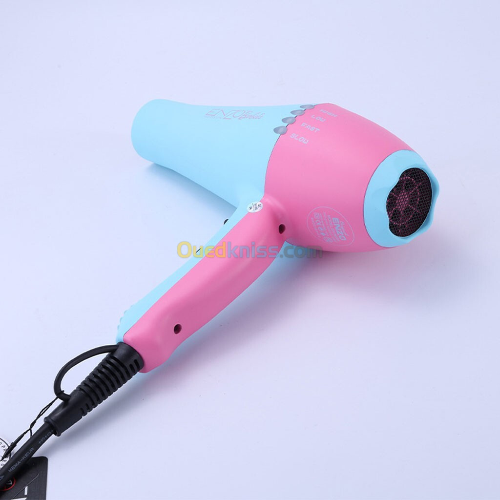 ENZO PROFESSIONAL Seche cheveux Ionic turbo 17000 RPM Edition Barbie