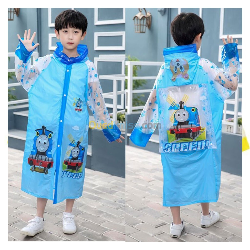 Cape Poncho Pluie Enfant Impermeable Anti Pluie