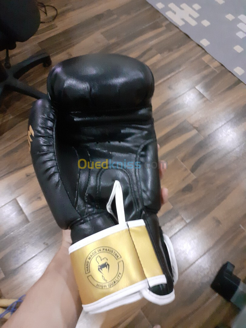 Gants de boxe+corde