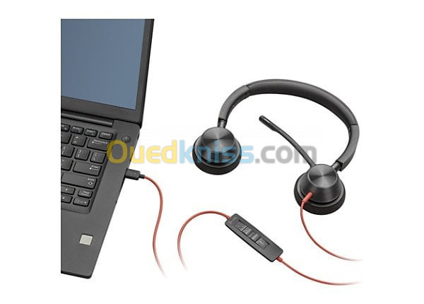 Poly Blackwire 3320 USB-A Headset