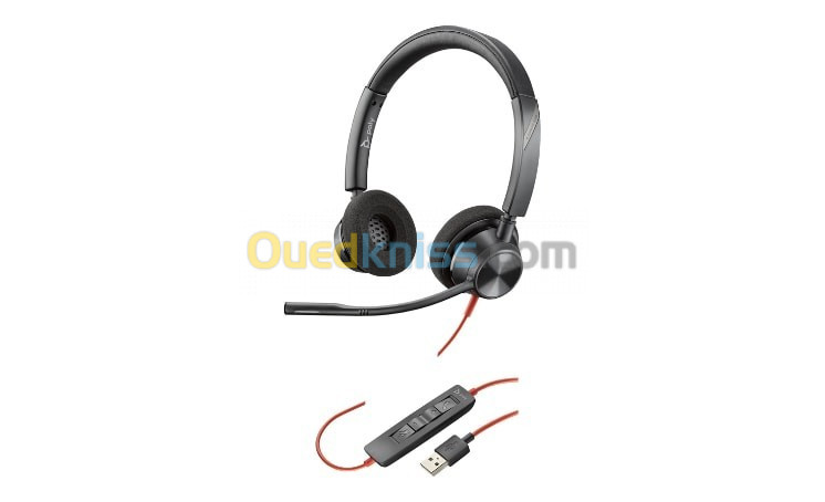 Poly Blackwire 3320 USB-A Headset