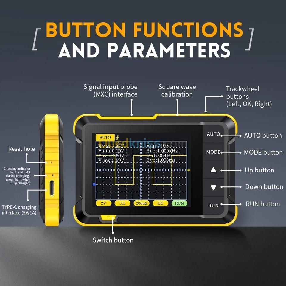 DSO OSCILLOSCOPE NUMÉRIQUE full