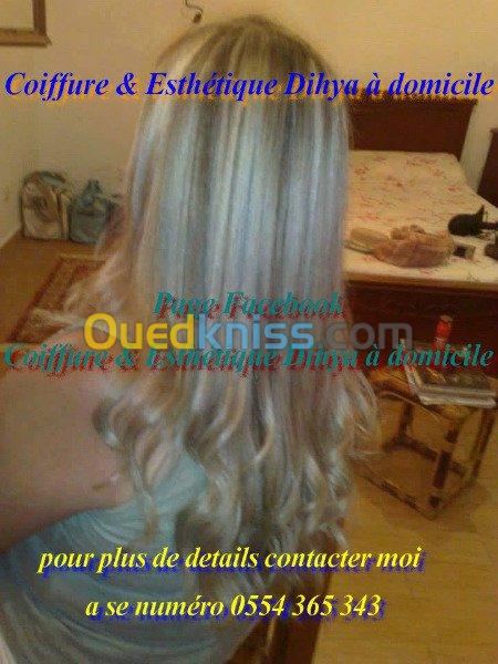 Coiffure et Esthétique  à domicile