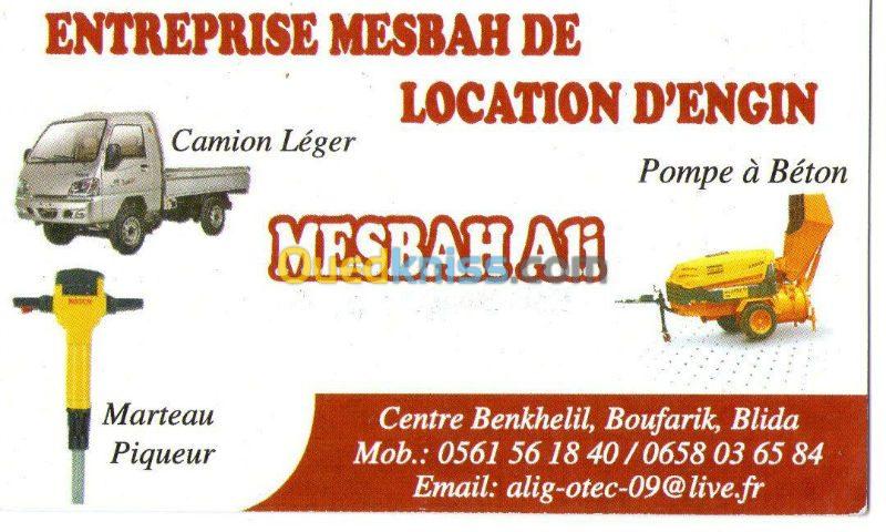 location camion 