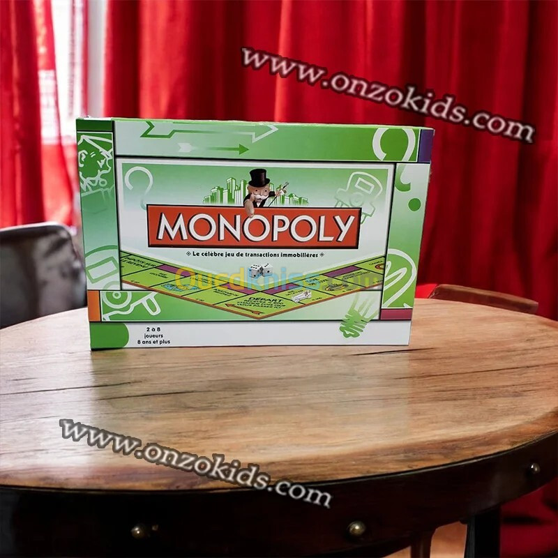 Jeu de société familial premier choix Monopoly