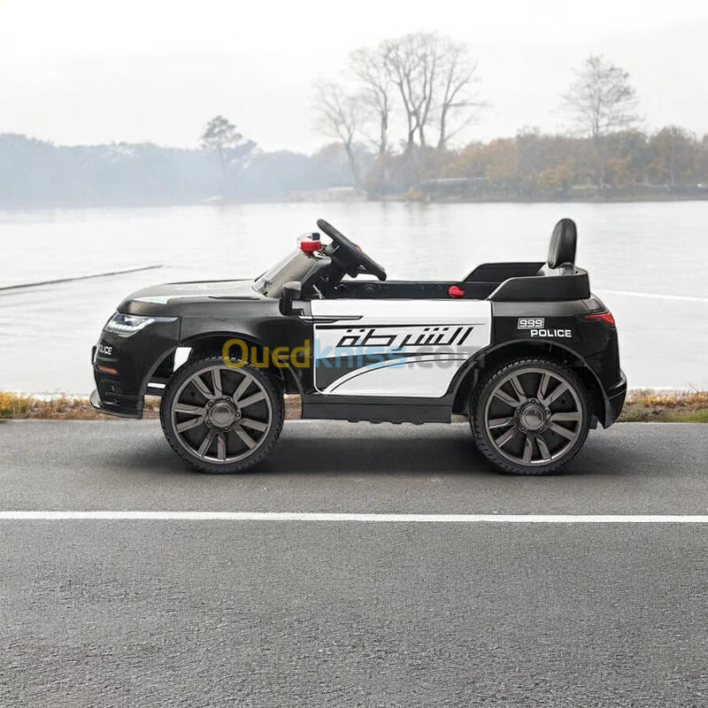 Voiture de police électrique pour enfant