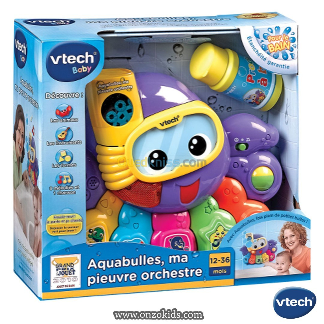 Aquabulles, ma pieuvre orchestre - jouet musical -Vtech