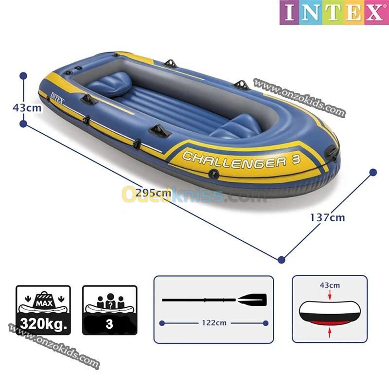 Bateau Pneumatique Gonflable CHALLENGER 3 - INTEX