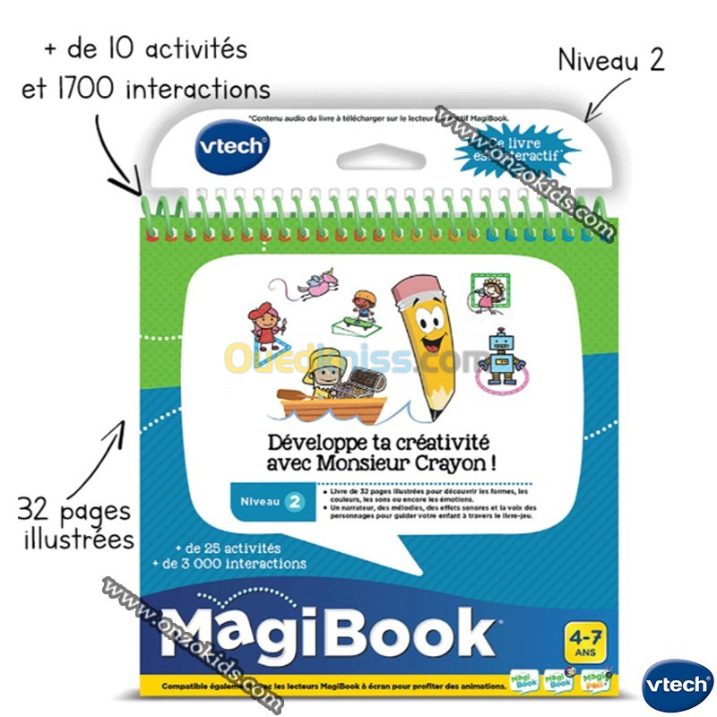 MagiBook Développe ta créativité avec MCrayon pour enfant | VTech