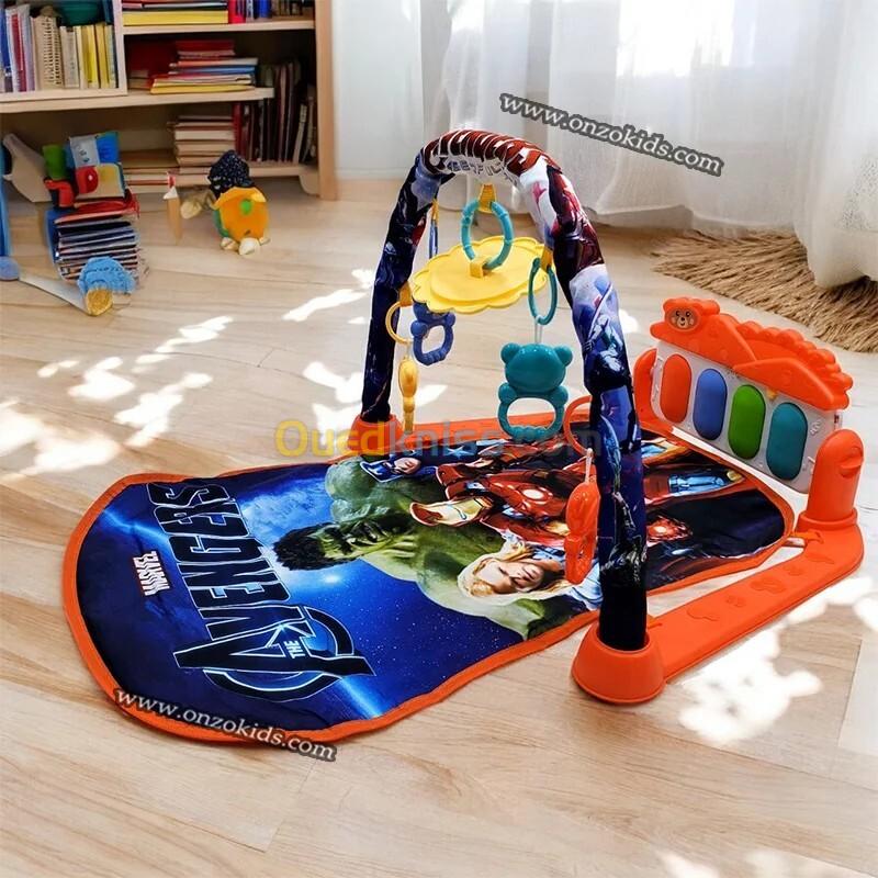 Tapis d'éveil et de gym avec piano