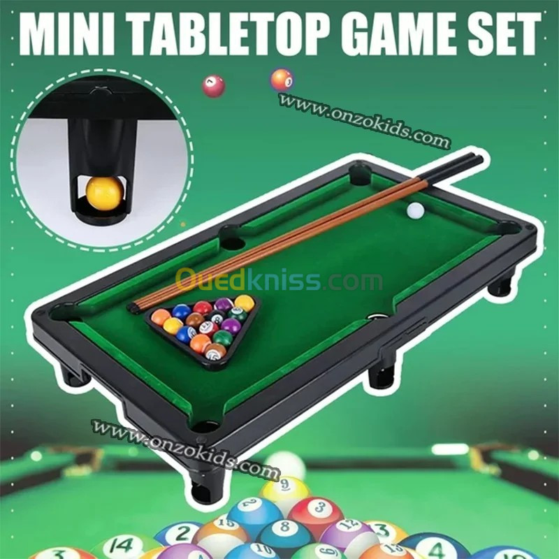 Mini table de billard pour enfants