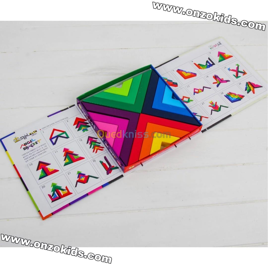 Jouet éducatif Puzzle design  Apprendre les formes et jouer 