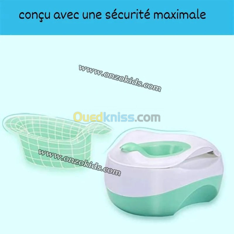 pot 3 en 1 pour bébé et enfant - Baby potty