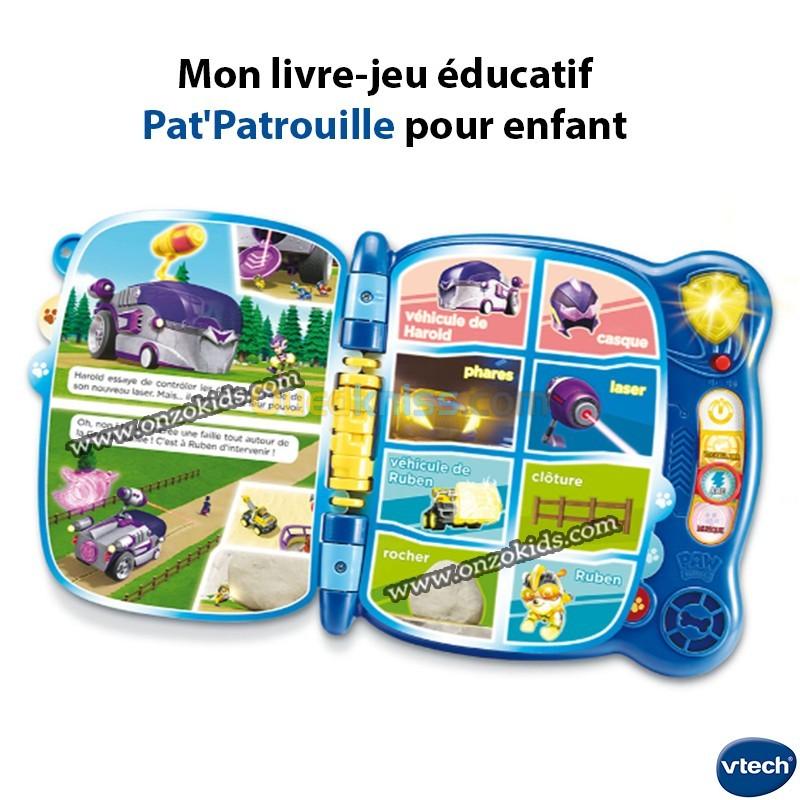 Mon livre-jeu éducatif Pat Patrouille pour enfant | VTech