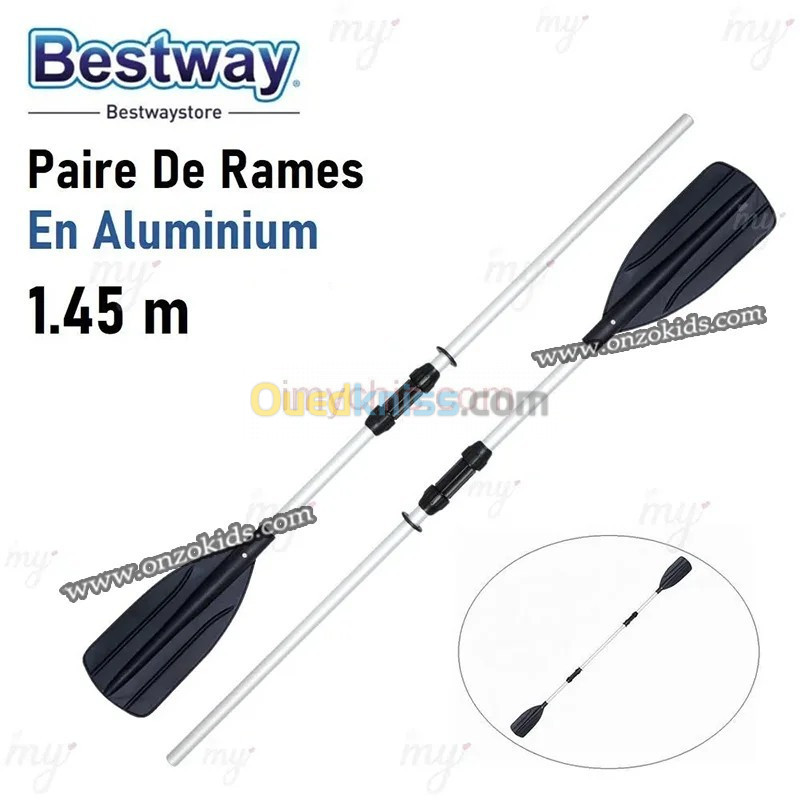 Pagaie en aluminium 145 cm -BESTWAY