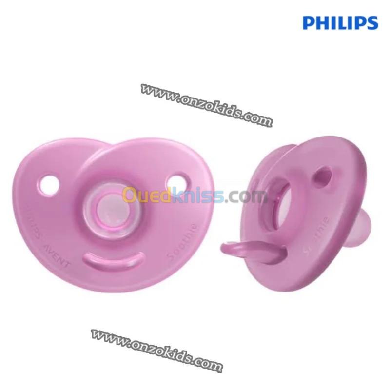 Pack 2 Sucettes Orthodontiques Soothie AVENT Philips