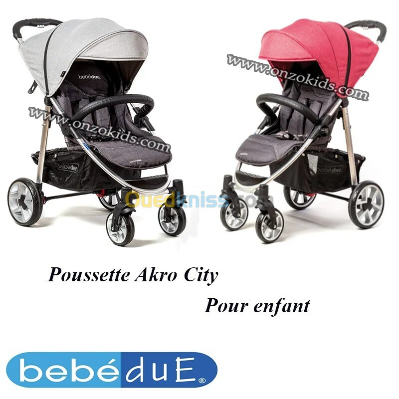 Poussette Akro City pour enfant | Bebé Due