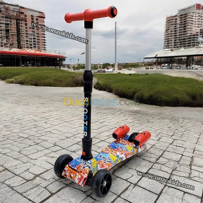 Trottinette Musicale avec Vapeur et Bluetooth pour enfants