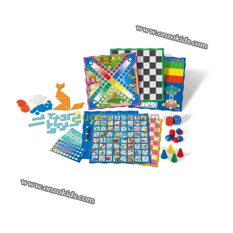 Coffret Jeux De Société 50 Jeux Classiques Clementoni