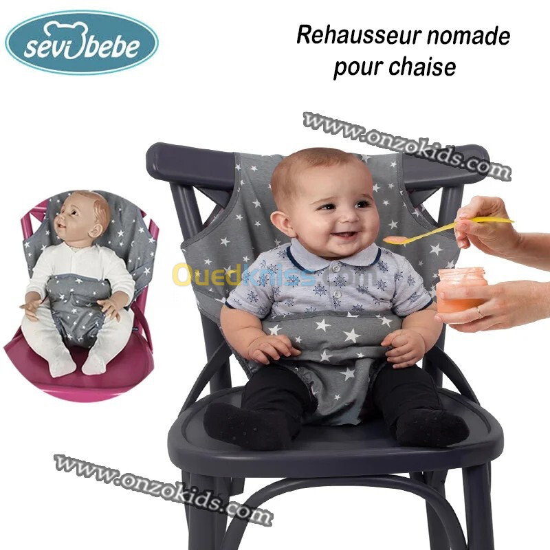 Rehausseur nomade pour chaise | Sevibebe