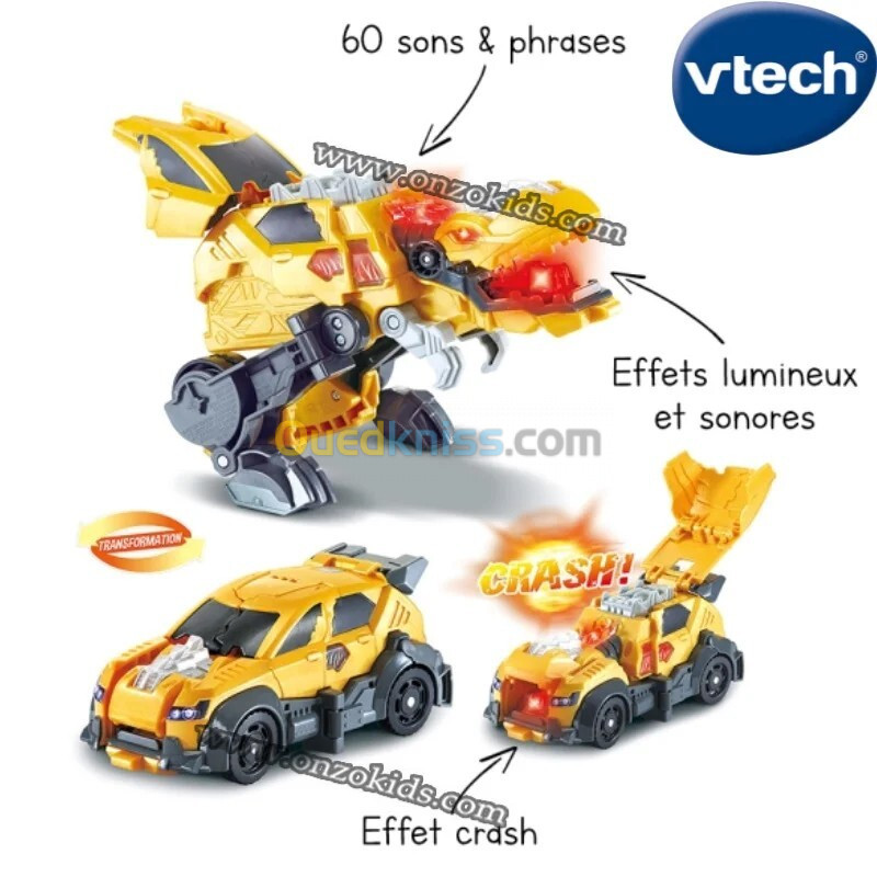 Vtech Switch & Go Dinos écrase le T-Rex