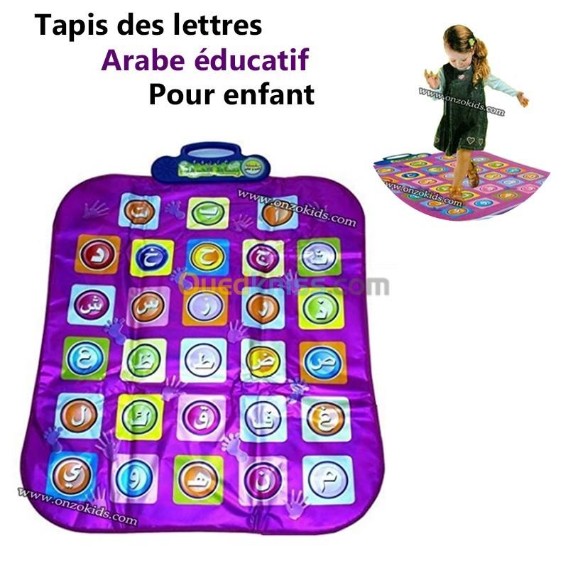 Tapis des lettres Arabe éducatif pour enfant