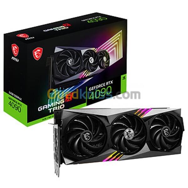 Carte graphique MSI GeForce RTX 4090 GAMING X TRIO 24G