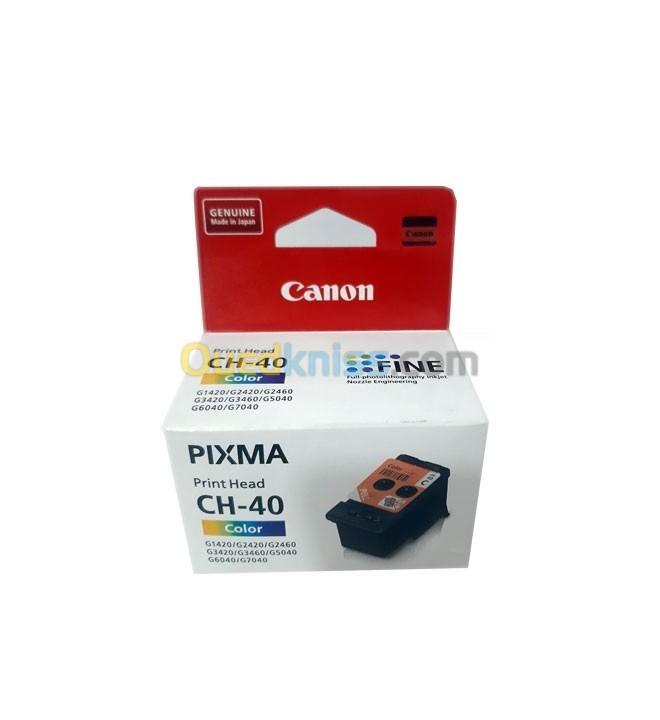 PACK TETE D'IMPRESSION CANON NOIR ET COULEUR  ( BH-40 / CH-40)