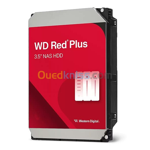 DISQUE DUR NAS 3,5"WD RED PLUS NAS 10TO WD101EFBX