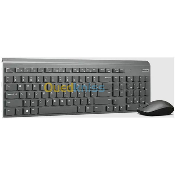 Kit clavier souris sans fil LENOVO KB318W AZERTY