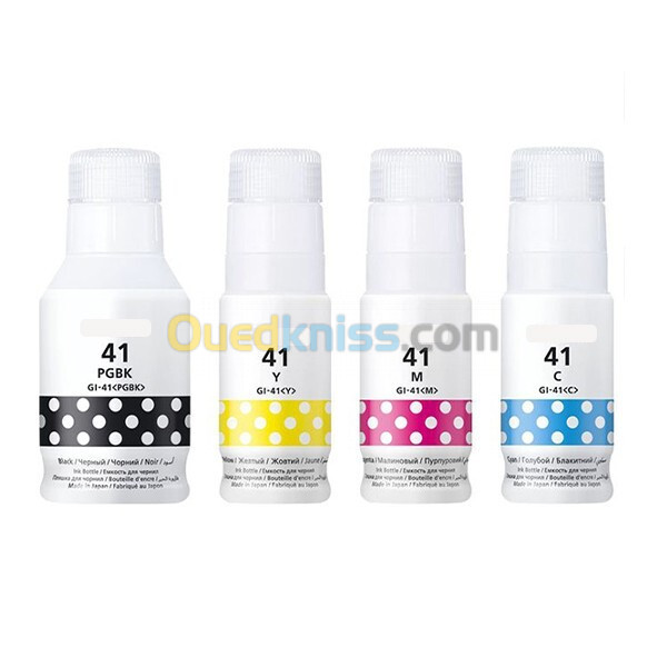 Pack de bouteille encre CANON Compatible GI 41