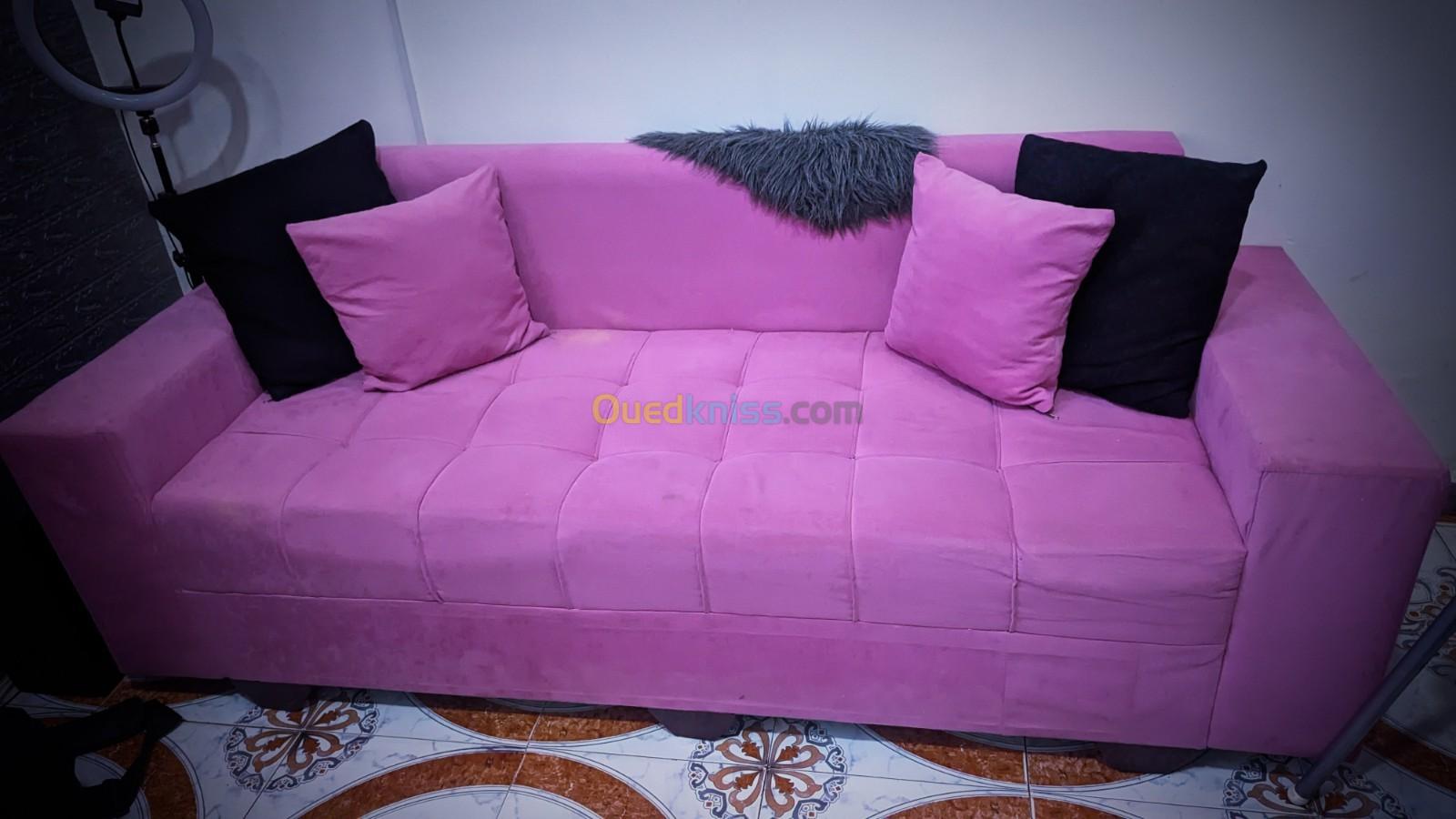 Fauteuil rose