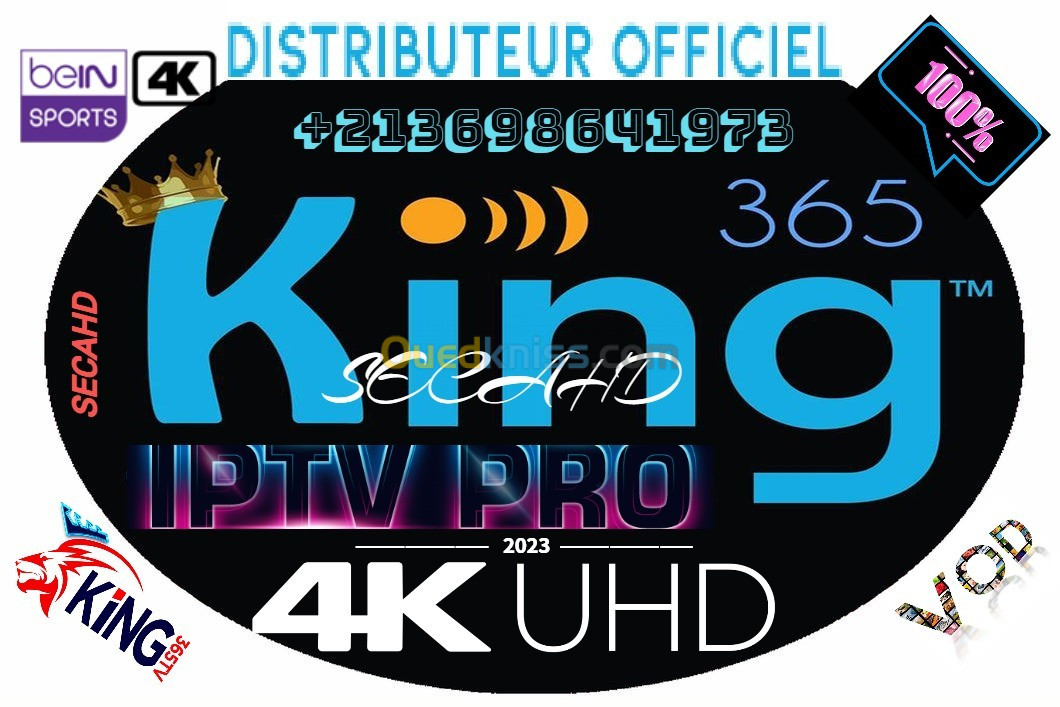 Dream TV IPTV Abonnement 12 Mois HD/SD/UHD/4K 