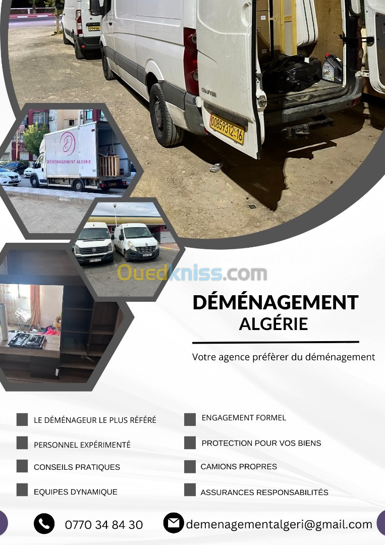 Déménagement Algérie 