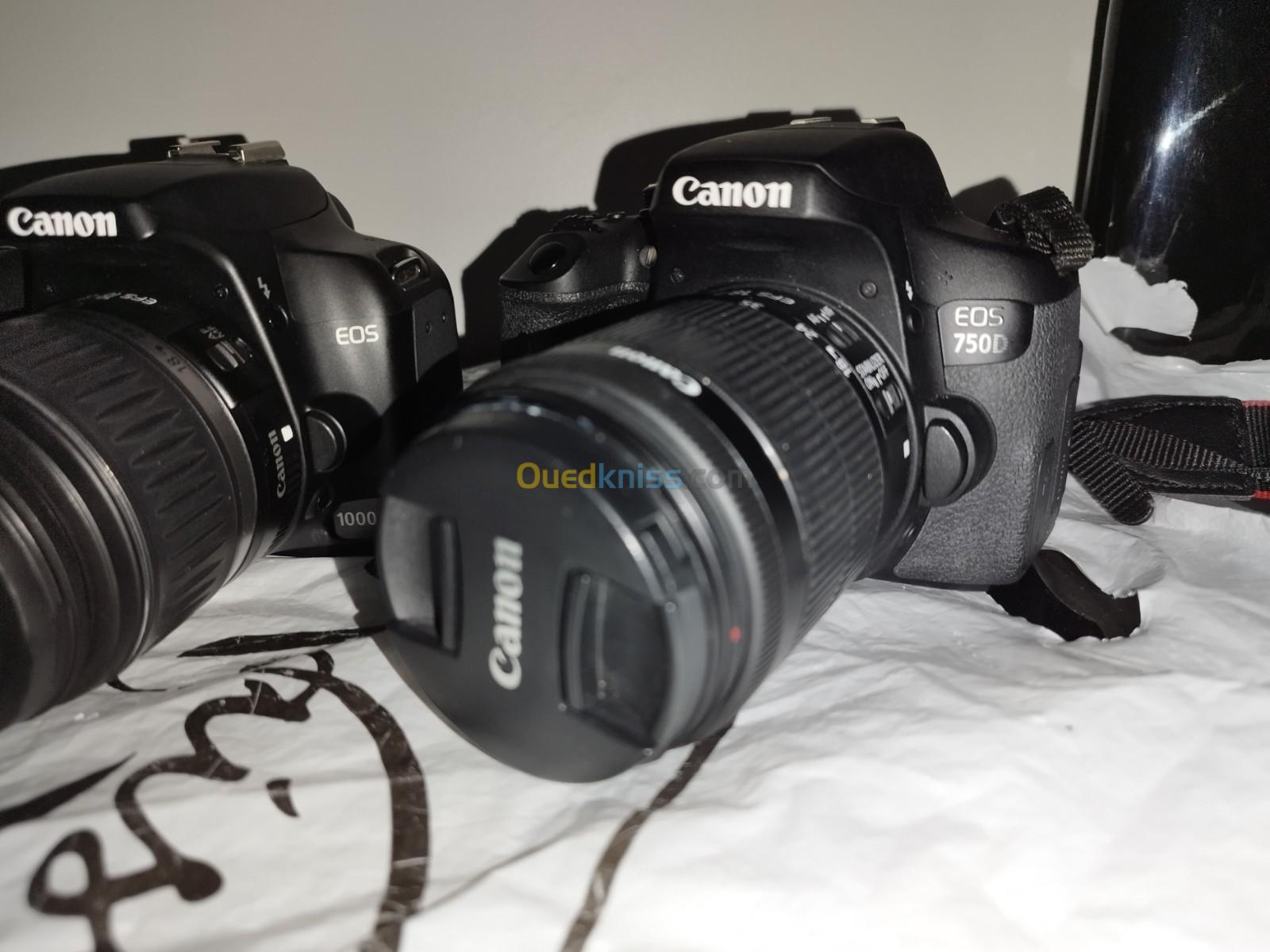 Canon 750d 550d 1000d avec chargeur Canon