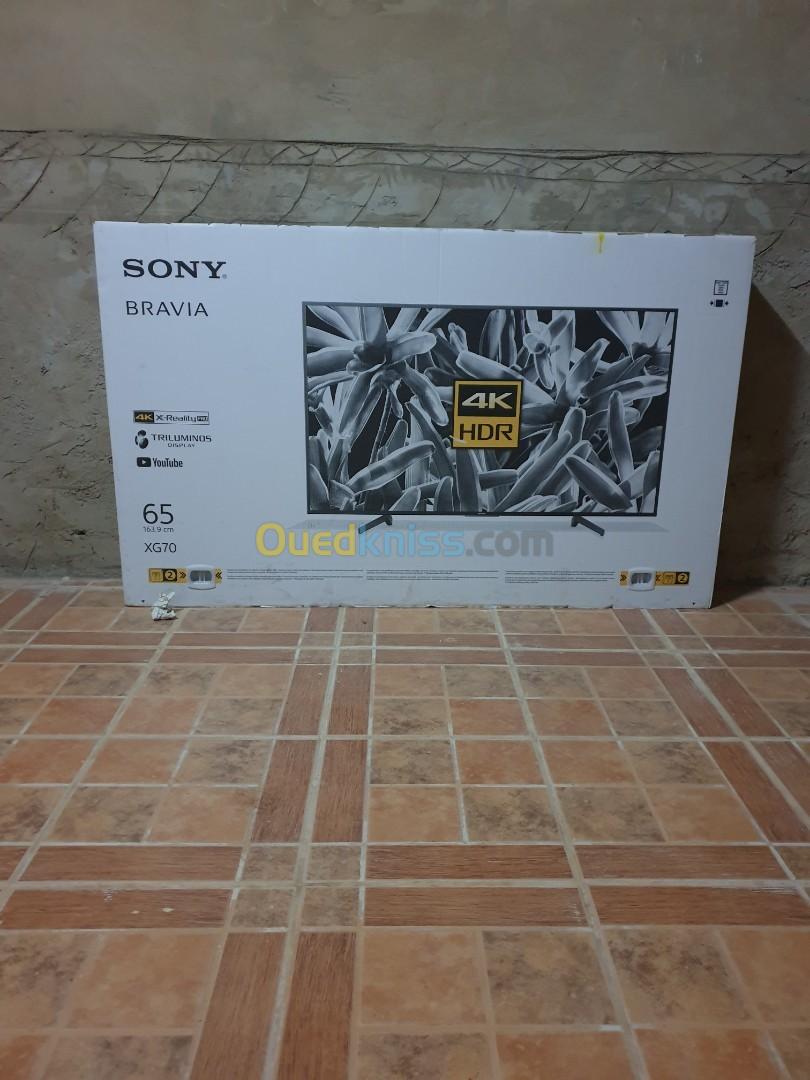 Télévision sony 65"  4k smart bravia