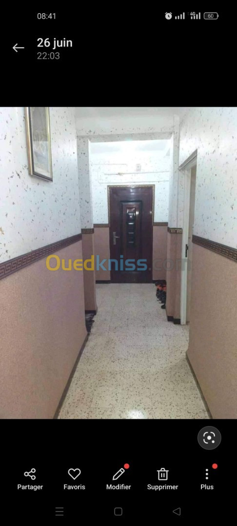 Vente Appartement F3 Chlef Chlef