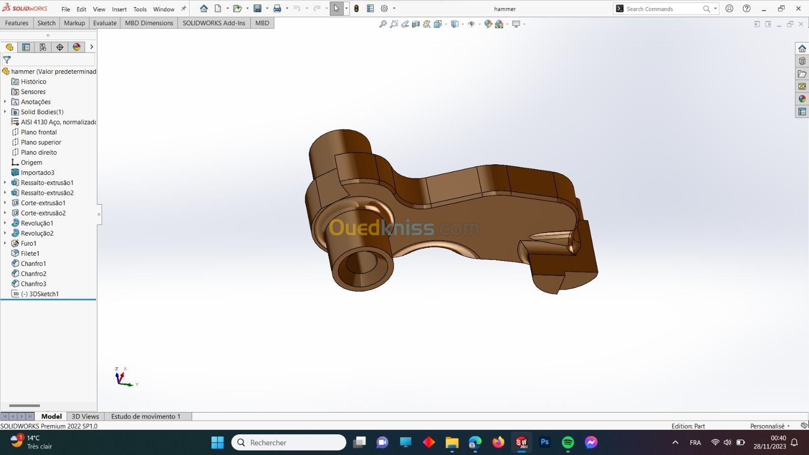 Conception assistée par ordinateur Solidworks