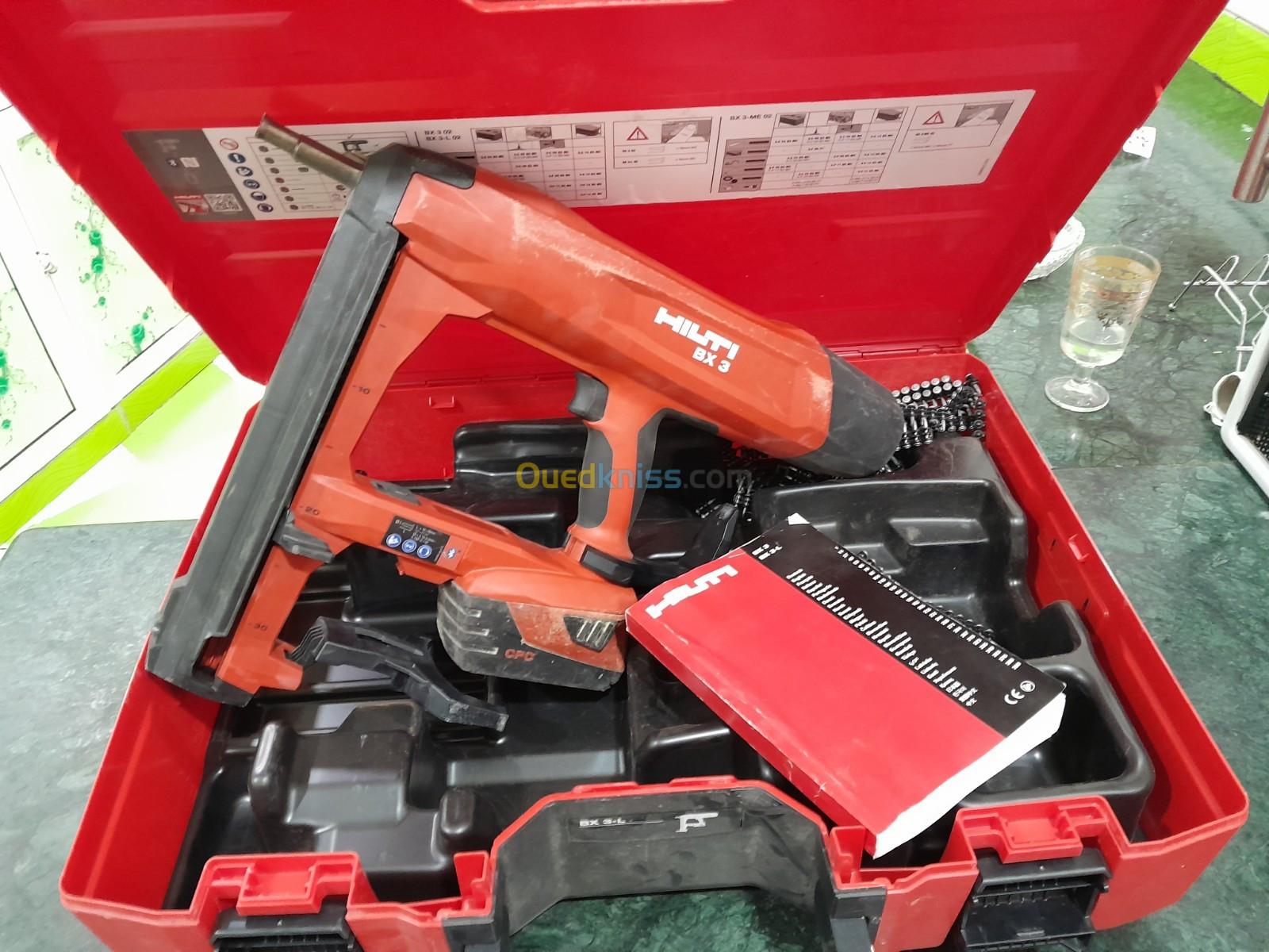 Cloueure À Batterie HILTI NURON BX 3