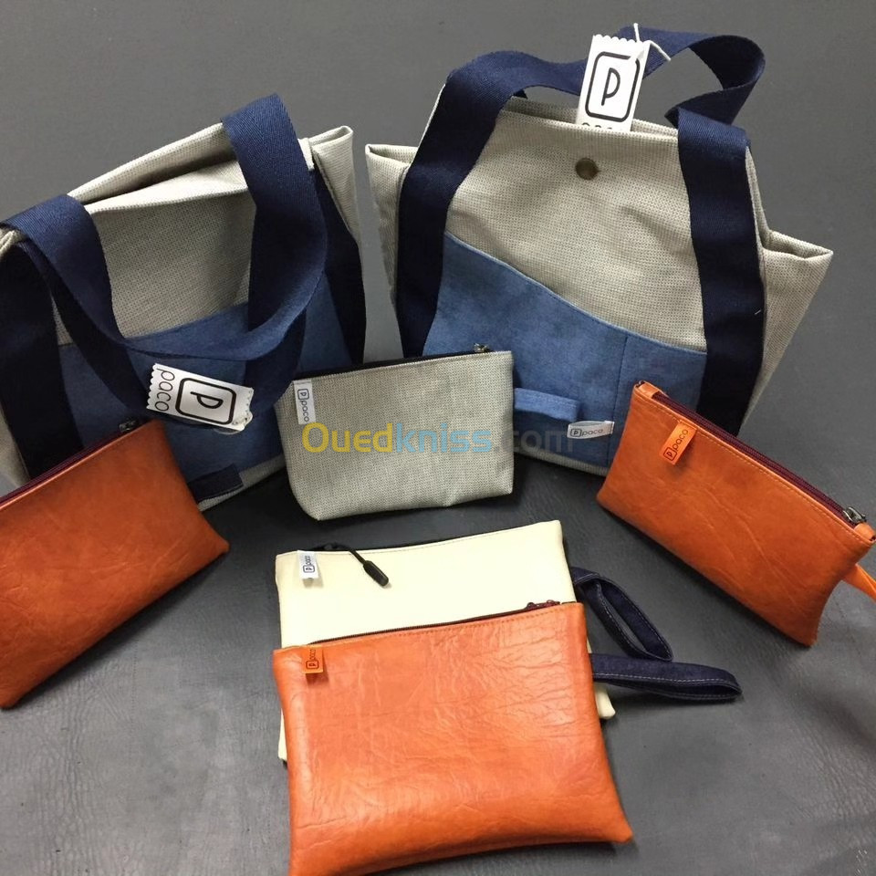 Tote bag et pochettes 