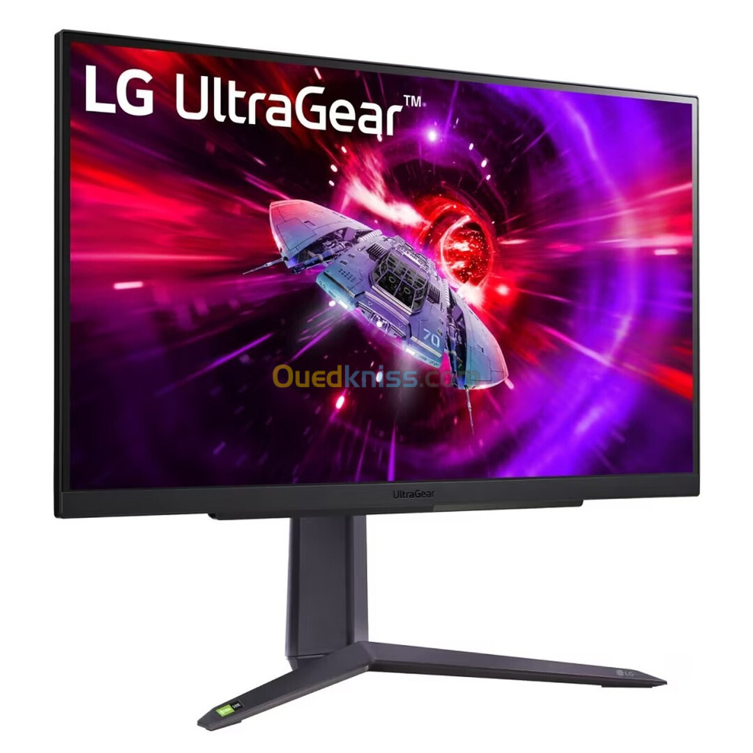 LG 27GR75Q-B 27'' 2K  2560 X1440p - IPS - 165 Hz - 1ms - G-SYNC - FreeSync - Pivotable